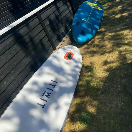 Amid Heather Near The Sea Lies Hut * Asnæs